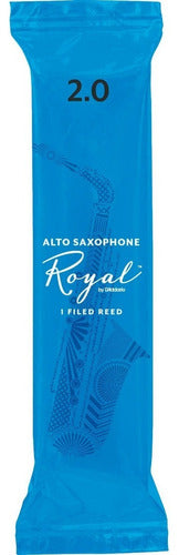 Palheta Rico Royal Sax Alto 2 Rjb0120 Daddario Unidade