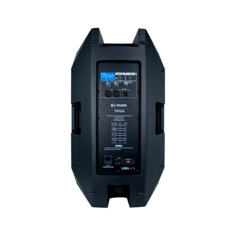 CAIXA DE SOM ATIVA PLAST K AUDIO TP12A