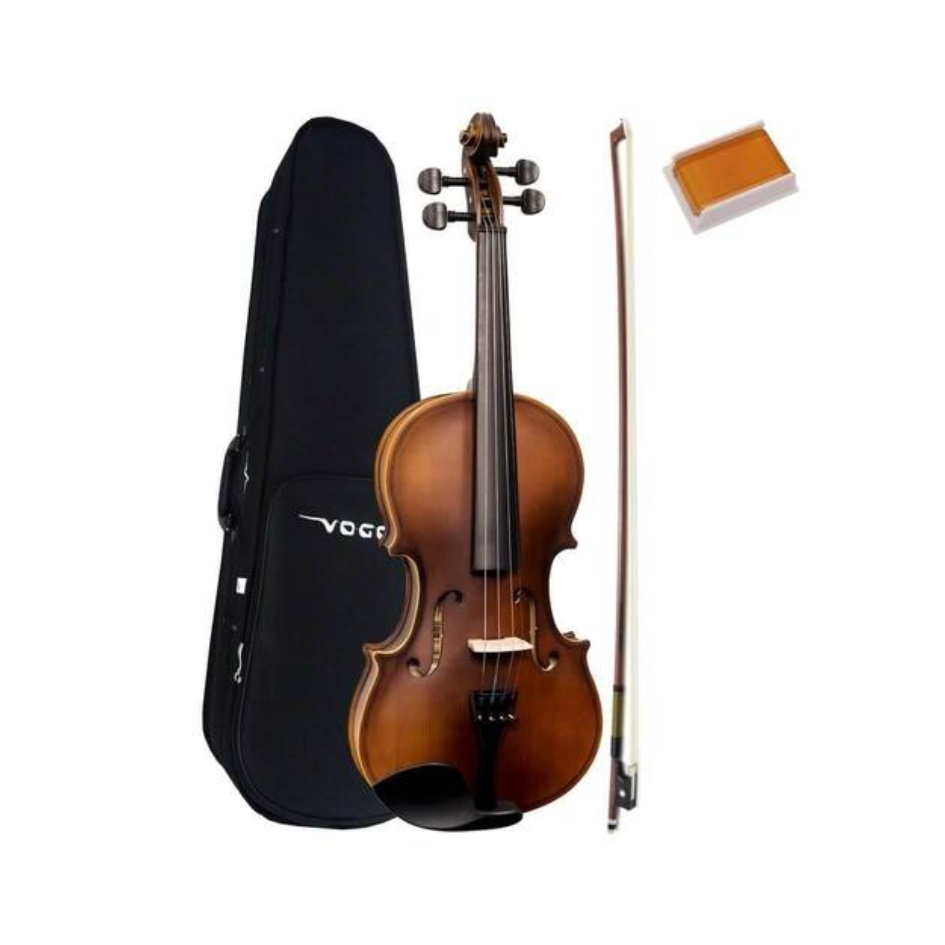 Violino Vogga Von144n Profissional Completo 4/4 Tampo Spruce