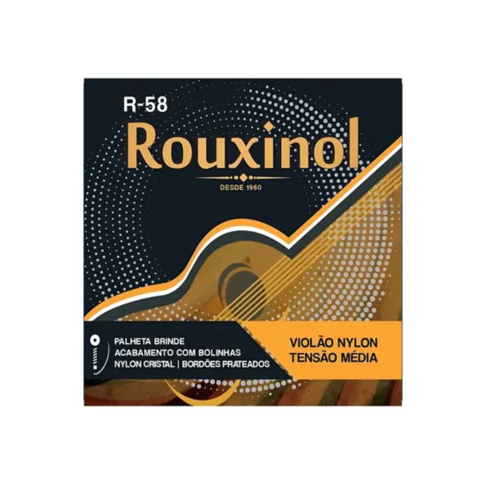 ENCORDOAMENTO VIOLAO NYLON ROUXINOL R58