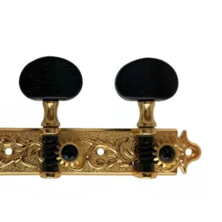 TARRAXA P/ GROSSO VIOLAO E-BLANC PRETO DOURADO