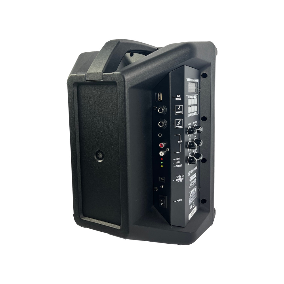 Caixa Ativa Waldman Et 480 Portátil Bateria 8 Pol Cor Preto