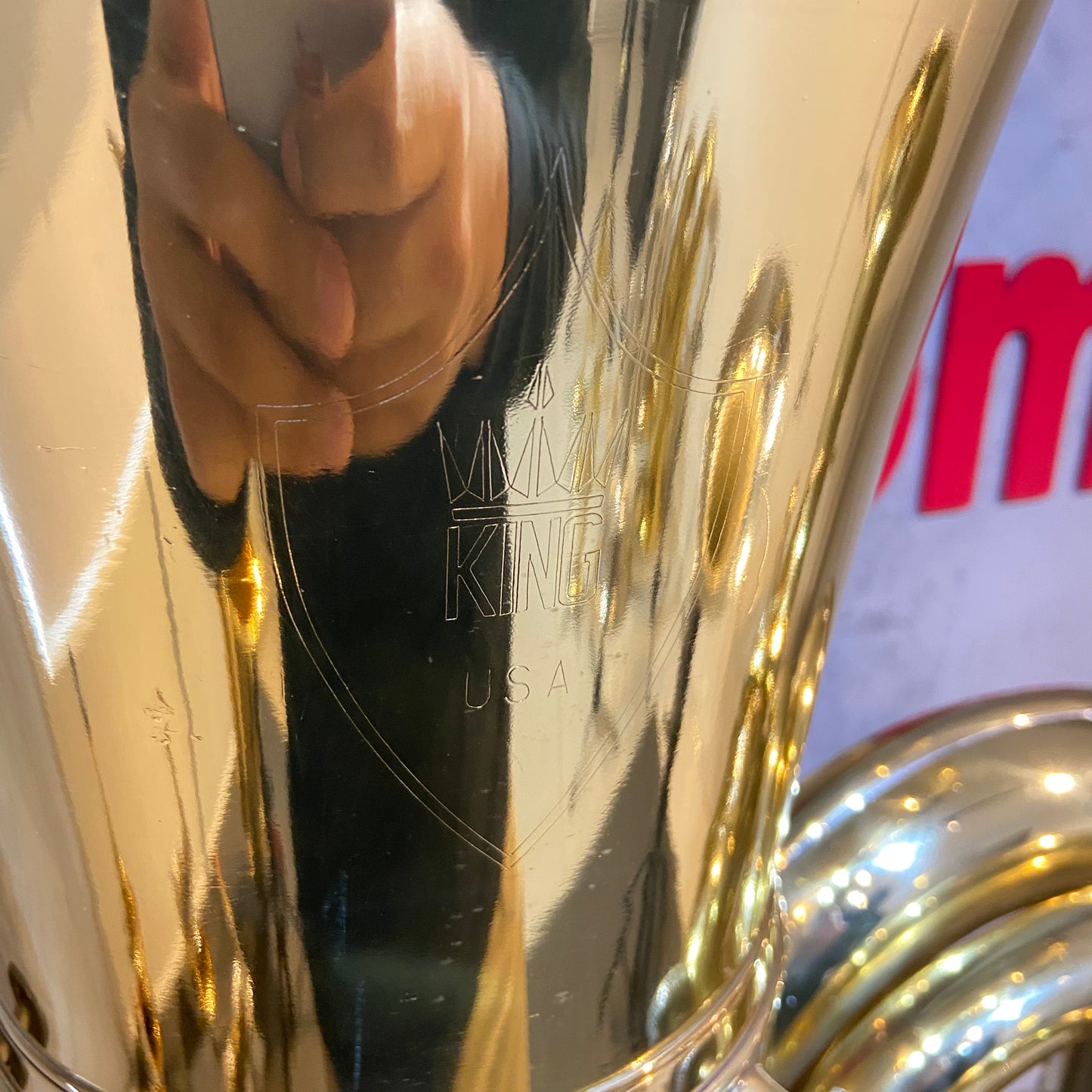 Tuba King USA Laqueada – Usada