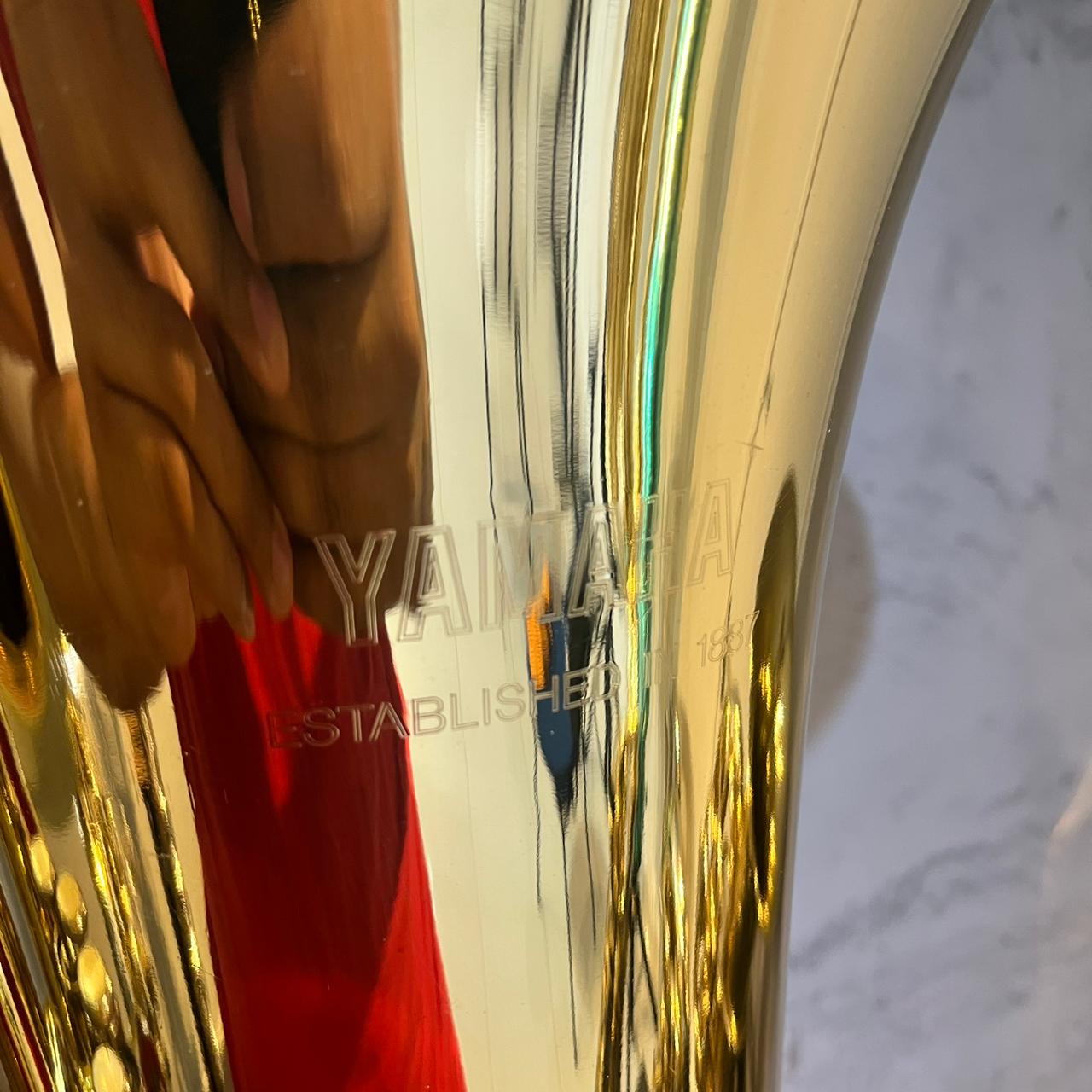 Tuba Yamaha Ybb321 Laqueada – Usada