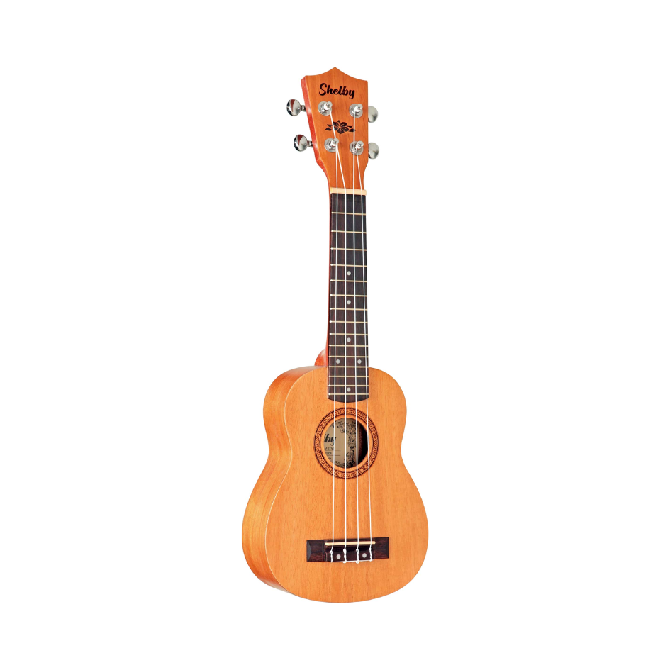 Ukulele Shelby Soprano Su21m Kit Com Capa Luxo Acolchoada
