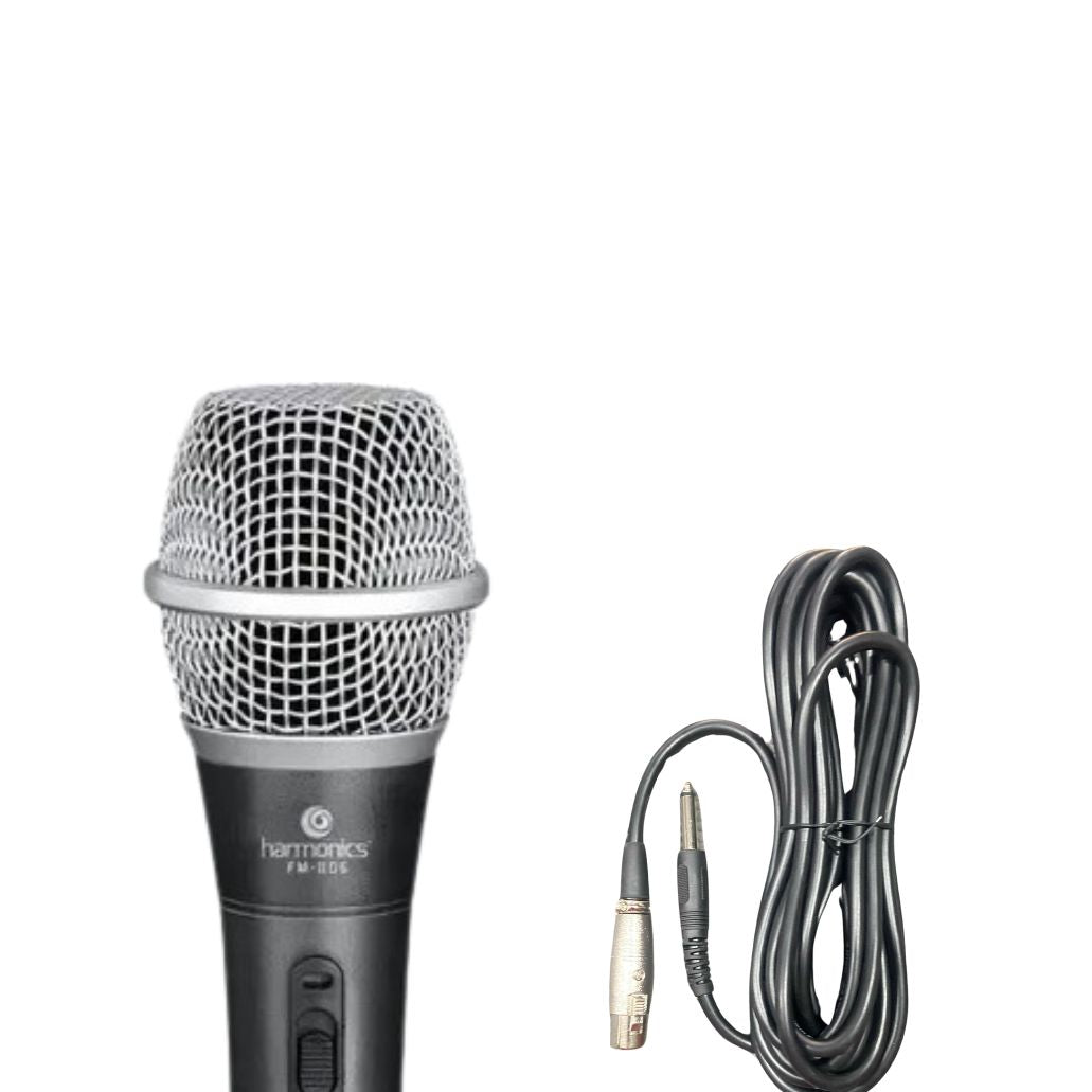 Microfone De Palco Harmonics Fm-805 + Cabo Xlr + Bolsa
