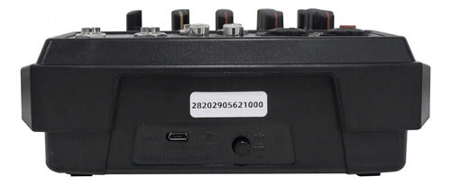 Mesa De Som Console Soundvoice Mc4-bt 4 Canais Bluetooth