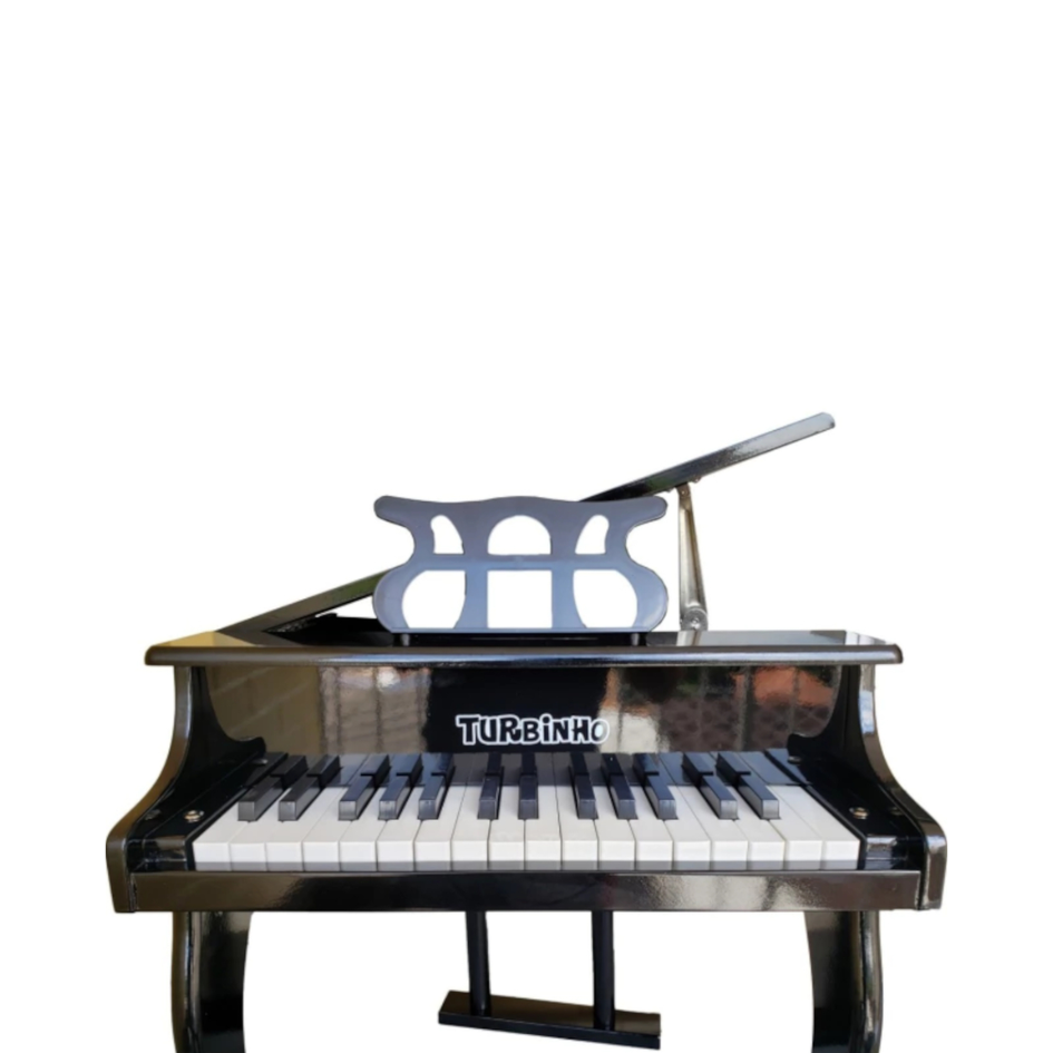 PIANO DE CAUDA INFANTIL 30 TECLAS-TURBINHO BK