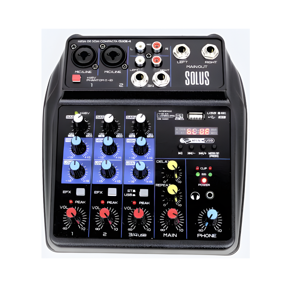 MESA DE SOM COMPACTA SOLUS CLICK-4