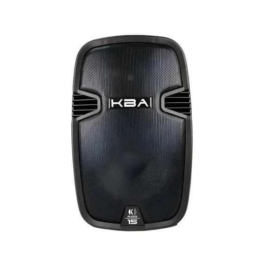 CAIXA DE SOM ATIVA PLAST K AUDIO KBA15A