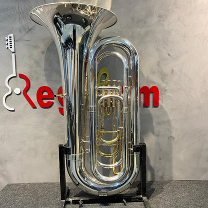Tuba 4/4 REGISOM JTB-81 Prata - Usada