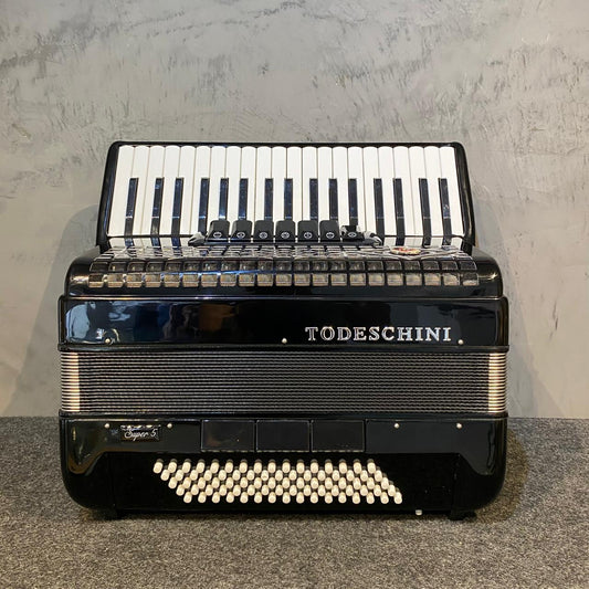 Acordeon Todeschini 80 Baixos - Preto