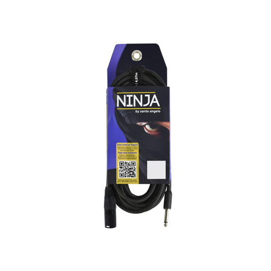 CABO  P10 + XLR F NINJA SANTO ANGELO 7,62 MTS