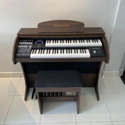 Orgão Digital Acordes CLASSIC INFINITY - Novo