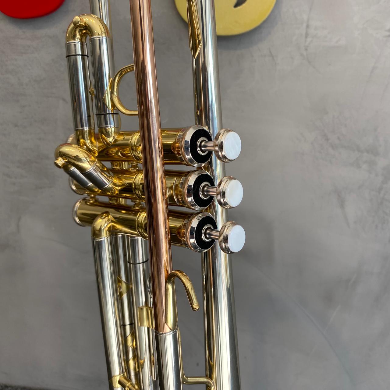 Trompete Harlen HTR-09NL Sib Niquelado - Novo