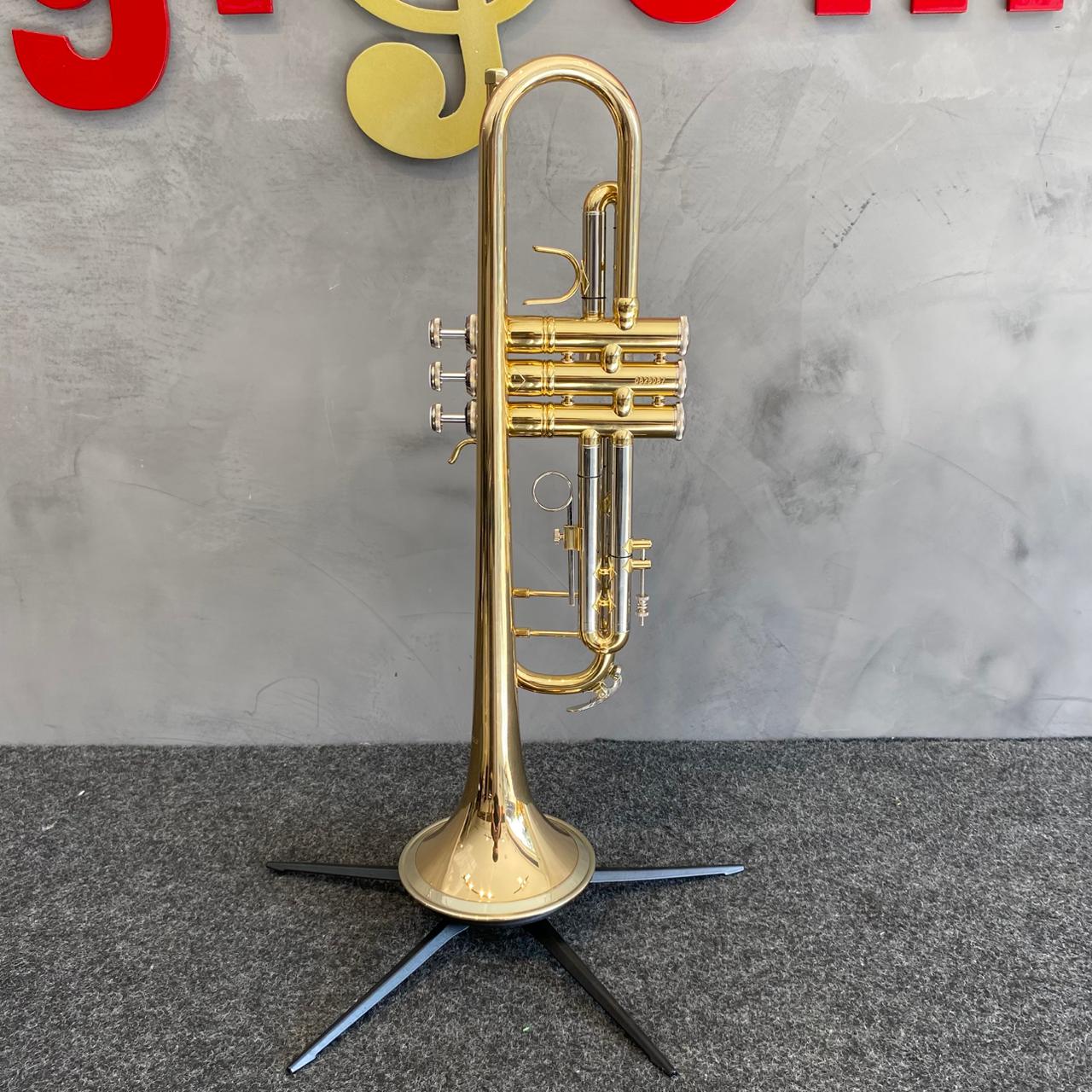 Trompete Harlen HTR-10GB Sib Laqueado - Novo