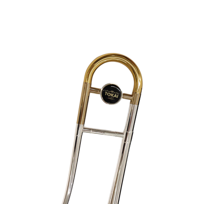 Trombone De Pisto Tokai Tp-300pg Sib Prata com Dourado