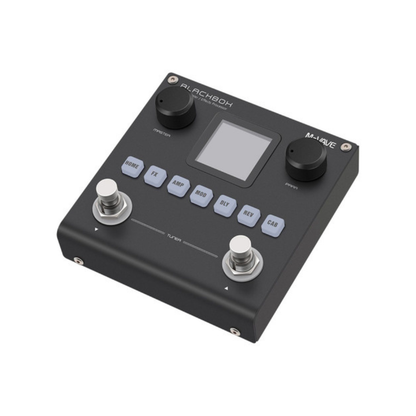 Pedal Multiefeitos M-vave Blackbox Pedal Delay De Guitarra Cor Preto