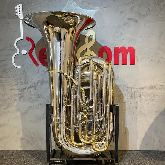 Tuba HSTB1 5/4 Niquelada Sib – Usada