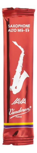 Palheta Sax Alto No 2,5 Red Cut Sr2625r Vandoren Uma Unidade
