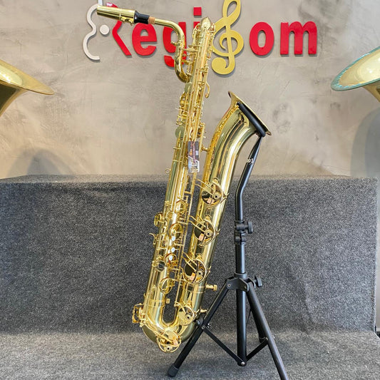 Saxofone Harmonics EB HBS-110L Barítono Laqueado – Novo