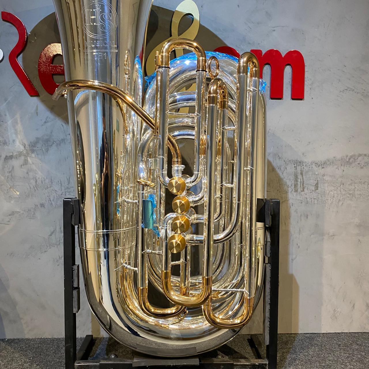 Tuba HS Musical TB1 PRATA Sib 5/4 NOVA