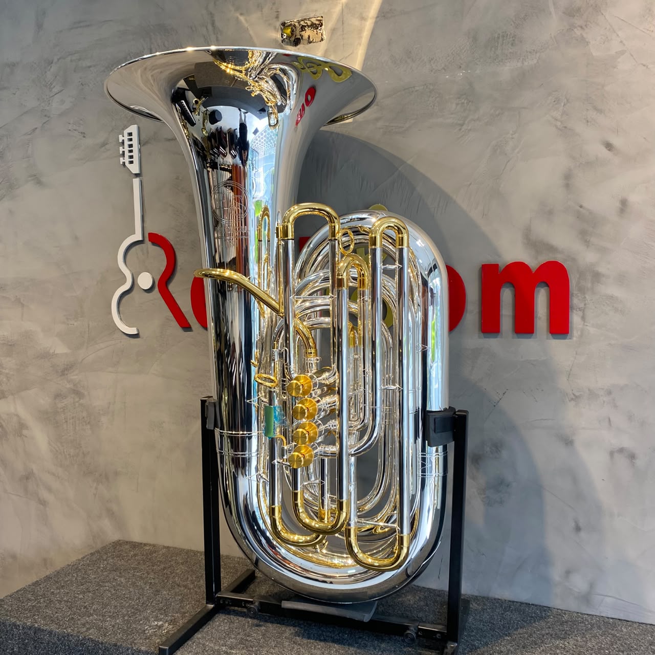 Tuba HS Musical TB1 PRATA Sib 5/4 NOVA