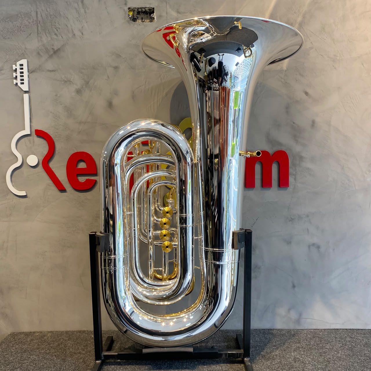 Tuba HS Musical TB1 PRATA Sib 5/4 NOVA