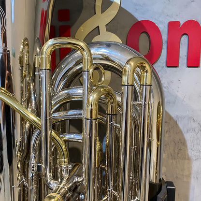 Tuba HSTB1 5/4 Niquelada Sib – Usada