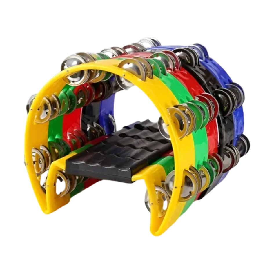 Pandeiro Profissional Meia Lua Diversas Cores Liverpool Cor