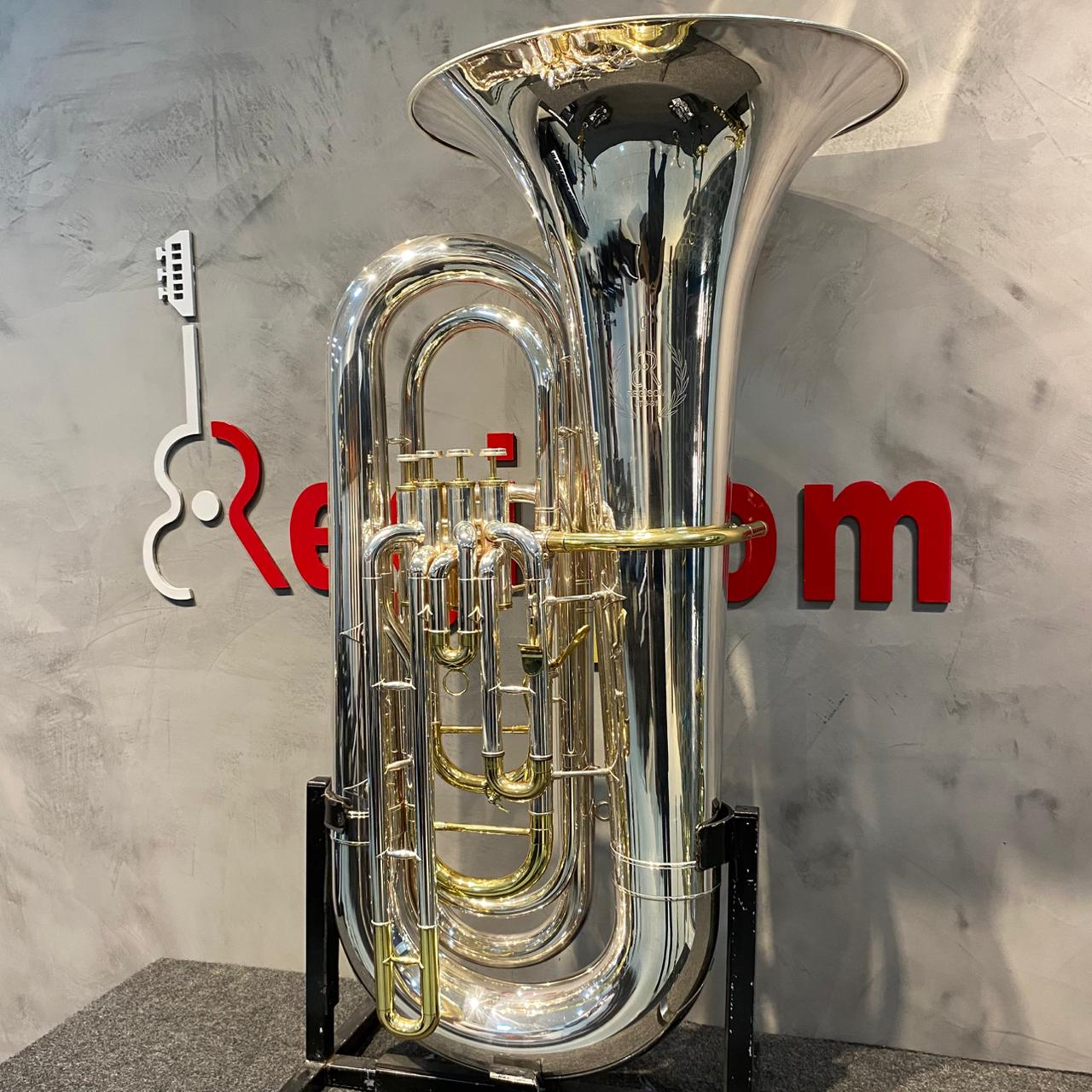 Tuba 4/4 REGISOM JTB-81 Prata - Usada