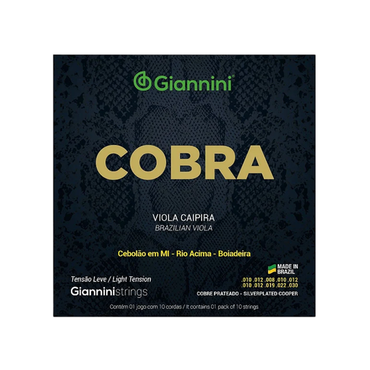 ENCORDOAMENTO VIOLA GIANNINI COBRA LEVE GESVL