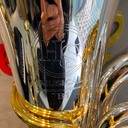 Tuba HS Musical TB1 PRATA Sib 5/4 NOVA