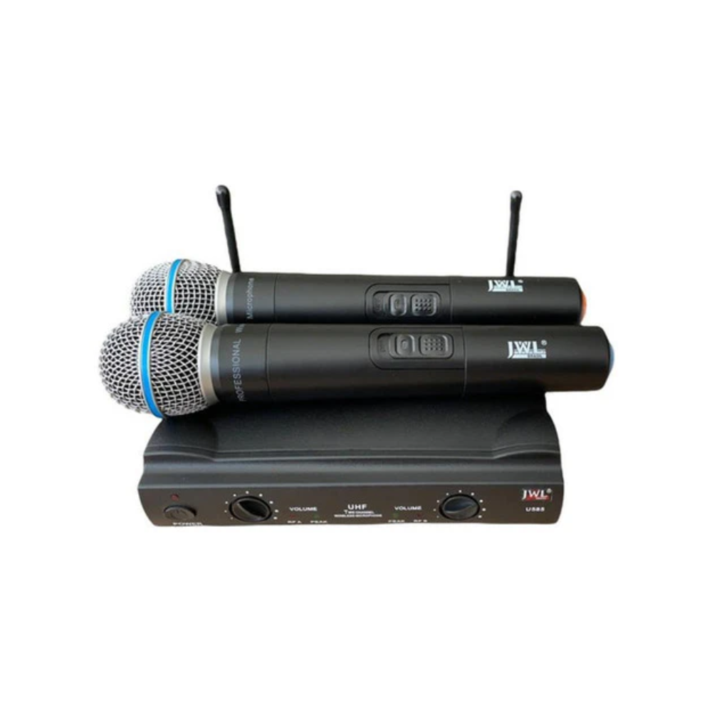 Microfone Duplo S Fio Jwl U585