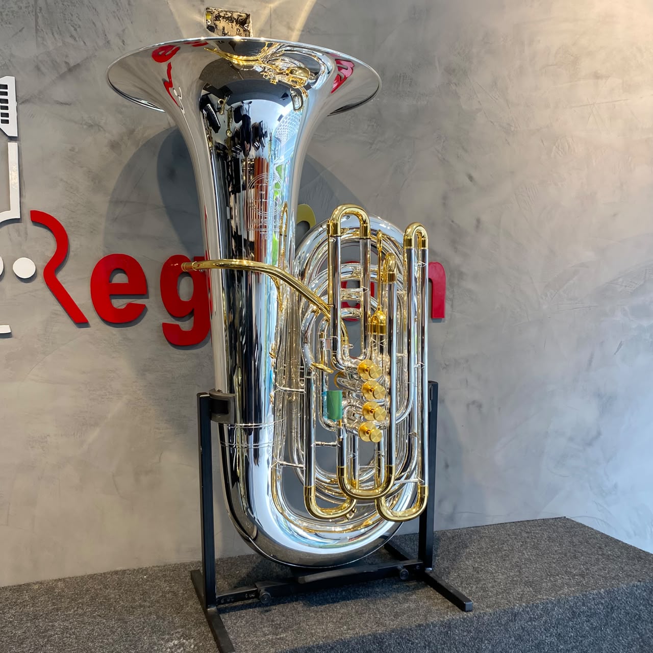 Tuba HS Musical TB1 PRATA Sib 5/4 NOVA