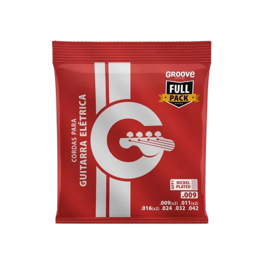 Encordoamento Solez Groove Guitarra 09 Full Pack G-shield