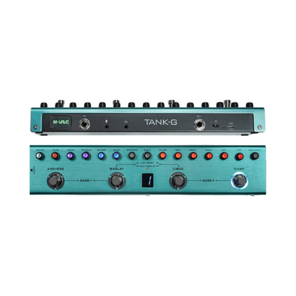 Pedaleira M-vave Multiefeito Para Guitarra Tank-g