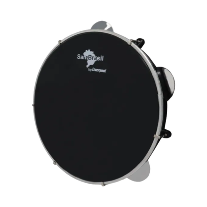 PANDEIRO 10 SAMBRASIL PELE PT STANDART AZUL