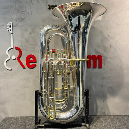 Tuba 4/4 REGISOM JTB-81 Prata - Usada