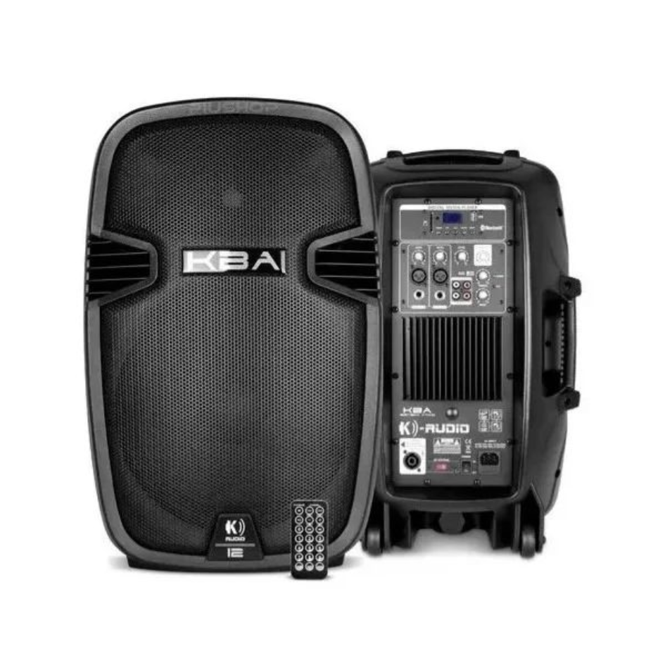 CAIXA DE SOM ATIVA PLAST K AUDIO KBA12A