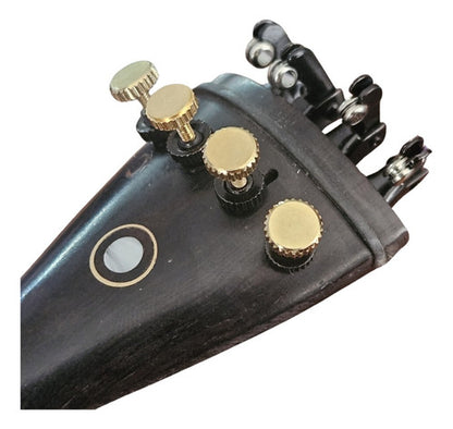 Micro Afinador De Violino Smart Preto E Dourado Kit Com 4