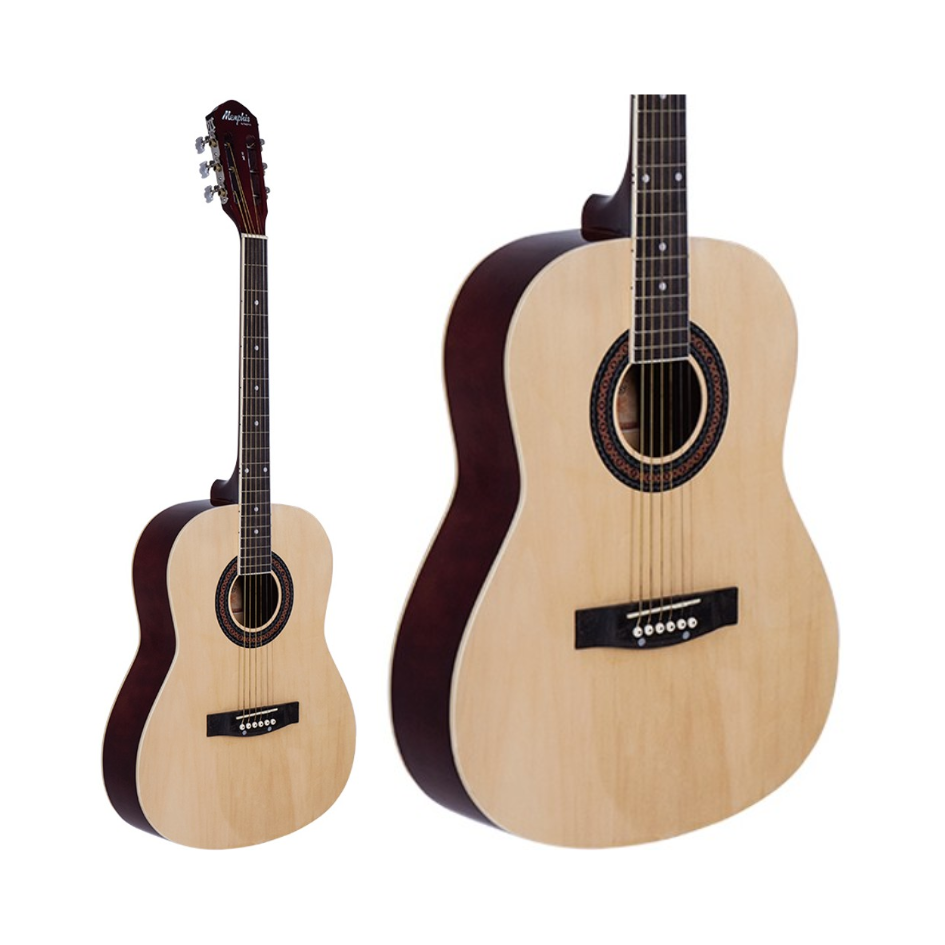 Violão Para Canhoto Tagima Memphis + Capa E Palhetas