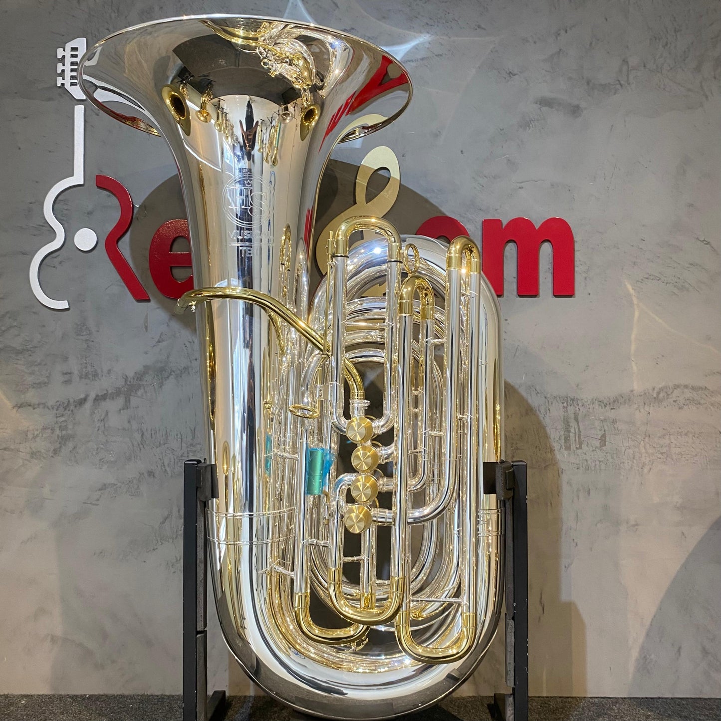 Tuba HS Musical TB1 PRATA Sib 5/4 NOVA