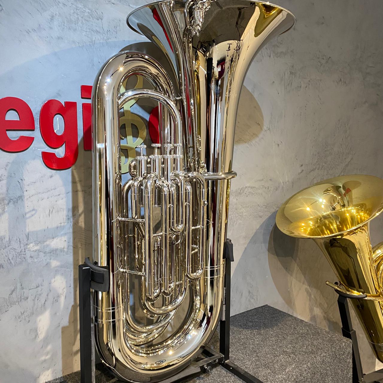 Tuba Schieffer Niquelada - Nova