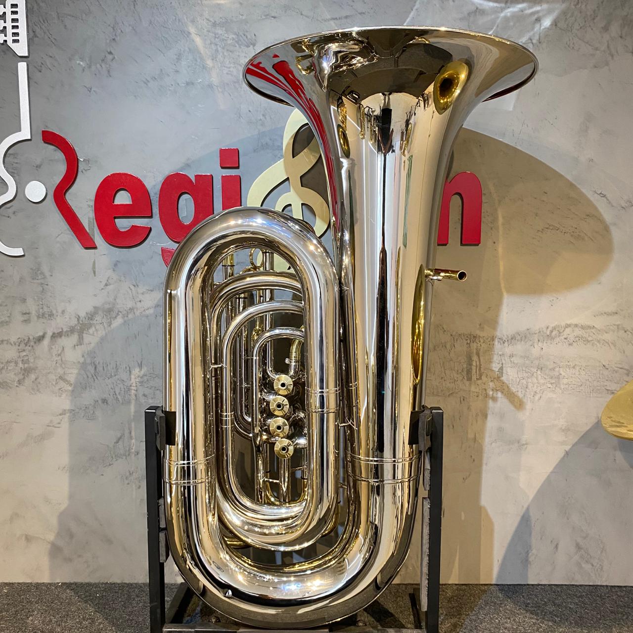 Tuba HSTB1 5/4 Niquelada Sib – Usada