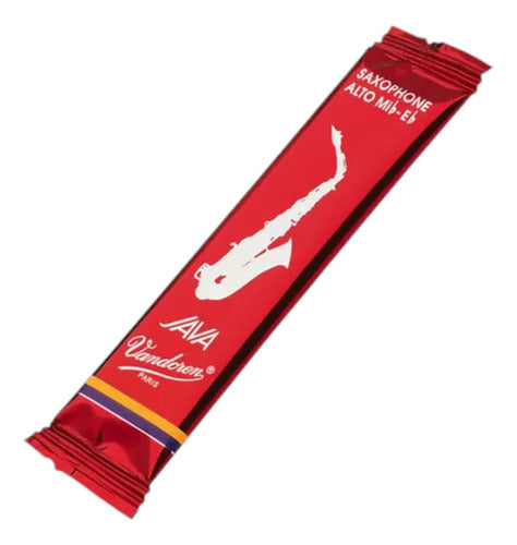 Palheta Sax Alto No 2,5 Red Cut Sr2625r Vandoren Uma Unidade