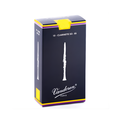 PALHETA DE CLARINETE VANDOREN TRAD 2,5
