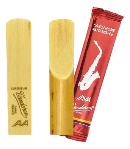 Palheta Sax Alto No 2,5 Red Cut Sr2625r Vandoren Uma Unidade
