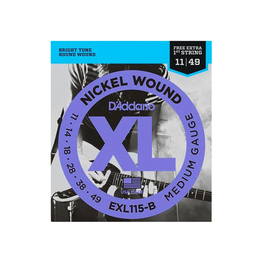 ENCORDOAMENTO GUITARRA DADDARIO 011 EXL115