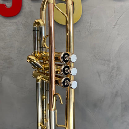 Trompete Harlen HTR-10GB Sib Laqueado - Novo